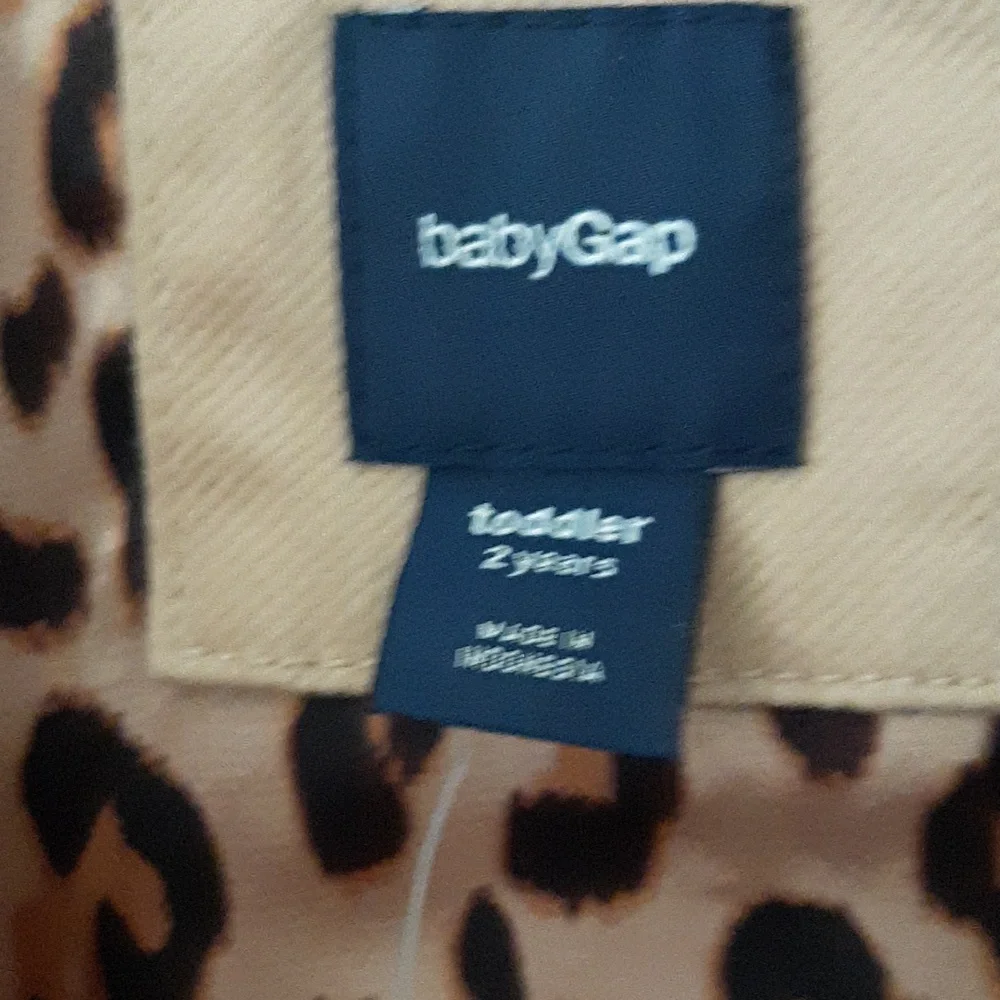 baby Gap NWT Tan Double-Breasted Cape Coat